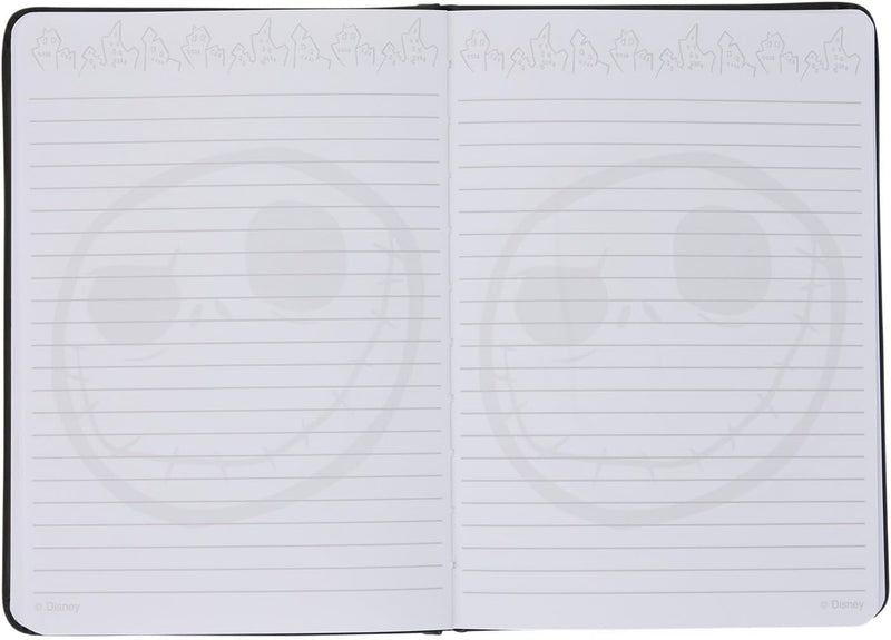 Loungefly - The Nightmare Before Christmas Jack Holiday Stationery Journal side angle