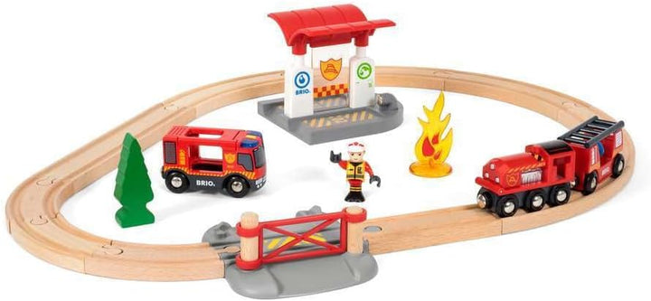 BRIO - Rescue Fire Fighter Set (33815)