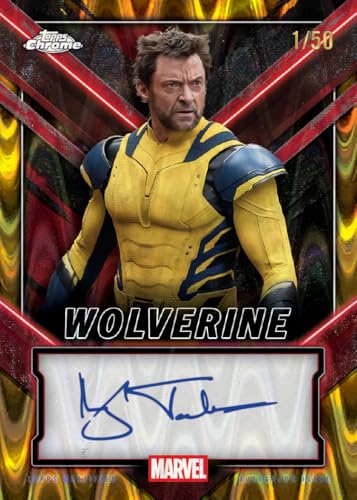 Topps Chrome Deadpool parallels