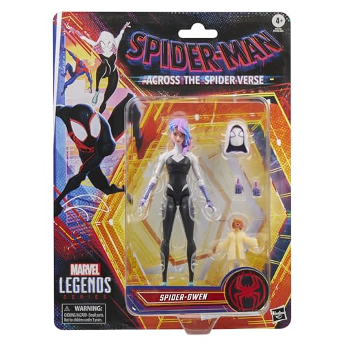 Spider Man Legends Verse 6 Pack Marvel 2024 Wave, close-up detail