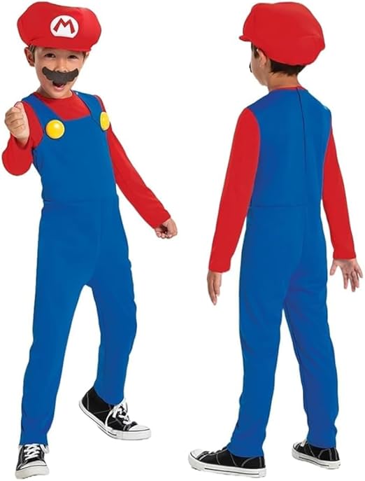 Disguise Super Mario Bros. Mario Costume (3 4YR)