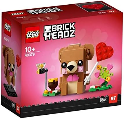 LEGO BrickHeadz 40379 Valentine's Bear, alternate view