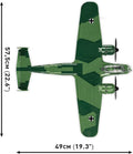 Cobi 5754 World War II Dornier DO17 1383 pcs