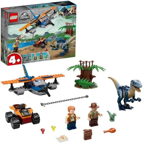 LEGO 75942 Jurassic World Velociraptor: Biplane Rescue Mission