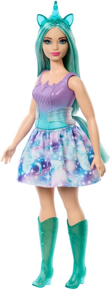 Barbie Unicorn Doll (Green Hair)