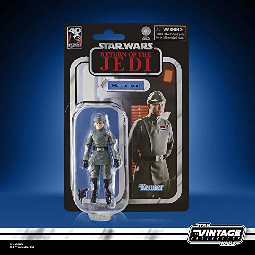 Star Wars The Vintage Collection Moff Jerjerrod Action Figur, close-up detail