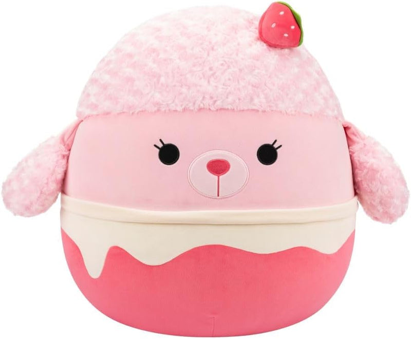 Squishmallows - 20'' Strawberry Milkshake Poodle Plush