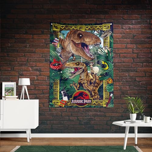 Jurassic Park Jurassic Park Wall Banner 125 x 85 cm, close-up detail