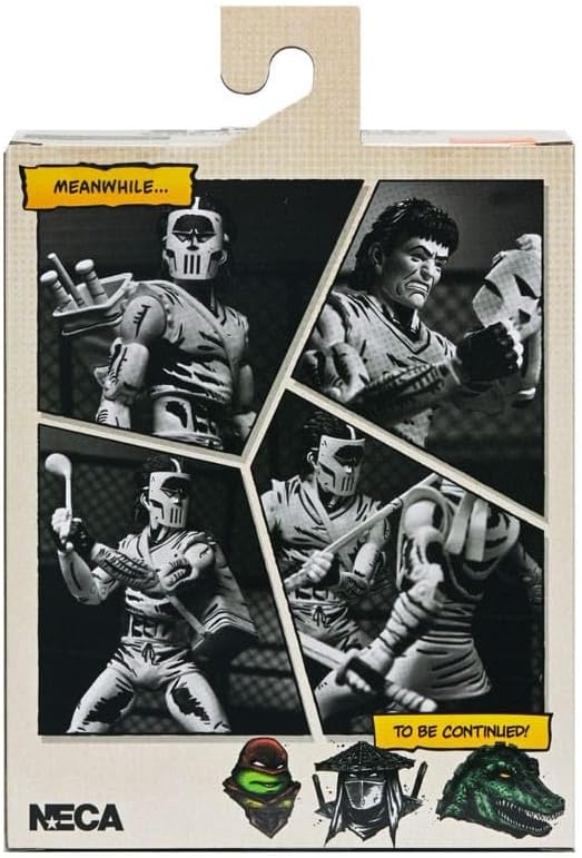 TMNT Comic Casey Jones B/W (Mirage Comics) 7" Scale Action Figure Teenage Mutant Ninja Turtles (view 4)