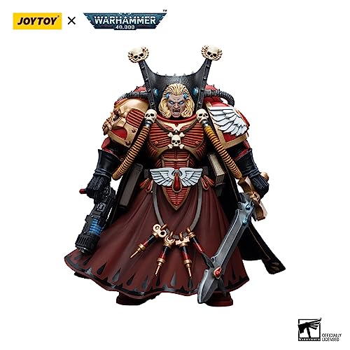 JoyToy Mephiston Warhammer 40K 1/18 Scale Action Figure, close-up detail