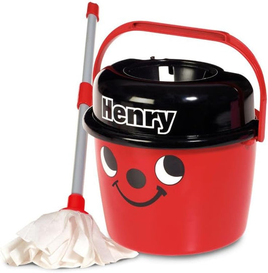 Casdon Henry Mop and Bucket Cleaning Toy for Kids