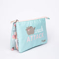 Pusheen Foodie Collection Triple Pencil Case side angle