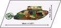 Cobi 2993 World War I Mark I 878 pcs - Image 4