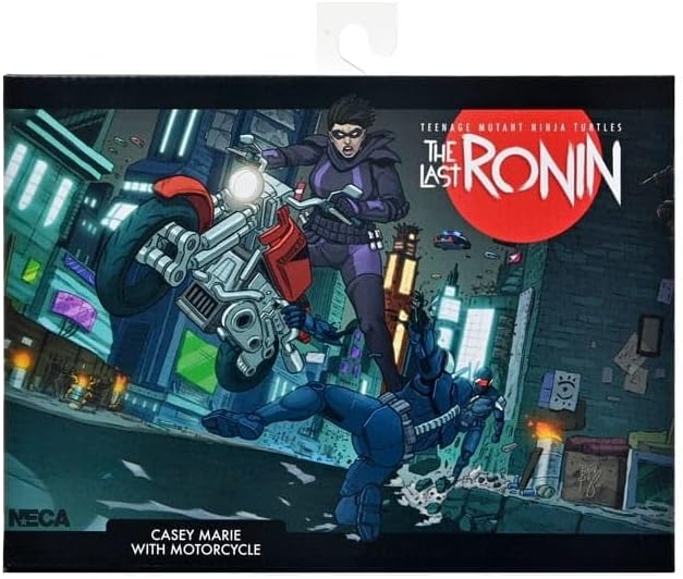 TMNT Comic The Last Ronin - Casey Marie With Last Ronin Motorcycle (TMNT Comic Book Series) 7" Scale Action Figure Teenage Mutant Ninja Turtles (view 3)