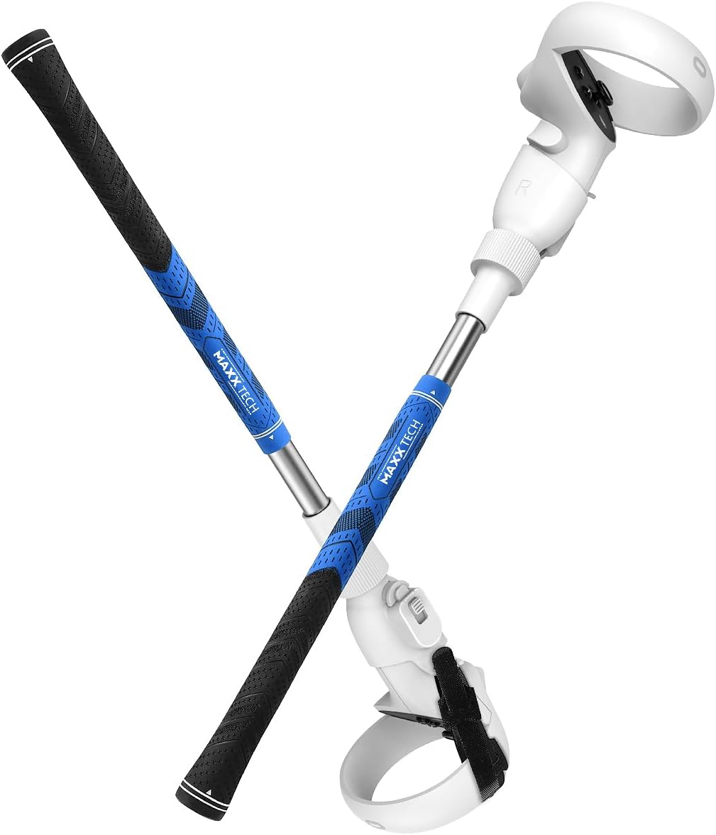 Maxx Tech VR Pro Golf Clubs Kit (Meta Quest 2)