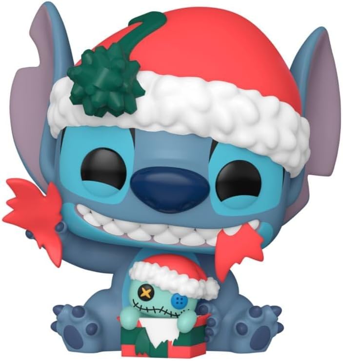 Funko Pop! Stitch - Unwrapping Gift, side angle