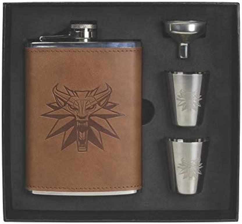 The Witcher Deluxe Flask Gift Set