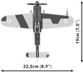 Cobi 5871 World War II Focke-Wulf FW 190 F-8 170 pcs