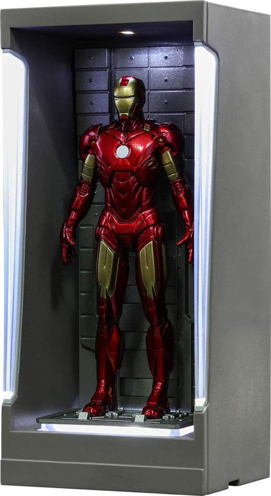 HotToys Marvel Miniature: Iron Man 3 Mark 4 with Hall of Armor Figure