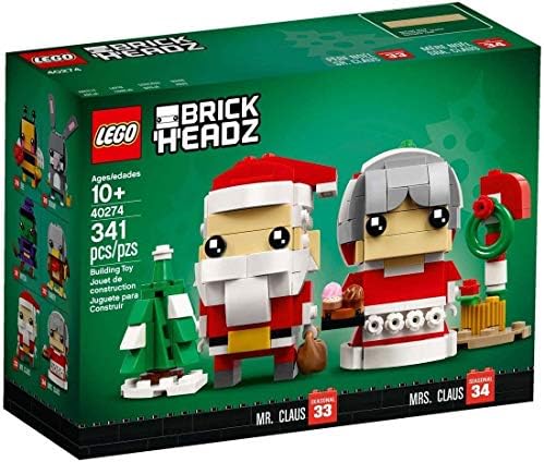 LEGO BRICKHEADZ: Mr. & Mrs. Claus (40274)