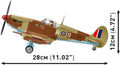 Cobi 5764 World War II Supermarine Spitfire MK.IXE 364 pcs - Image 3