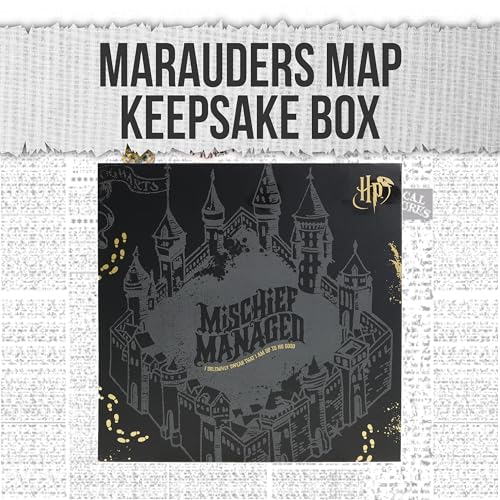 Harry Potter Gift set Marauder's Map, close-up detail