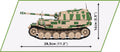 Cobi 2583 World War II S.D.KFZ. 184 Ferdinand 1268 pcs - Image 3