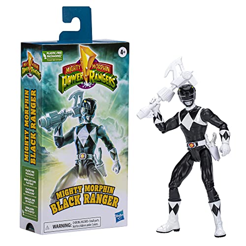 Power Rangers Mighty Morphin Black Ranger 15cm Figure