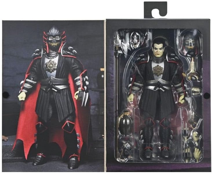 Shredder as Dracula Teenage Mutant Ninja Turtles x Universal Monsters (Classic Colours) 7" Scale Action Figure (view 3)