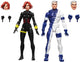 Marvel Legends Series Earth's Mightiest Heroes Avengers Black Widow & Quicksilver Action Figure