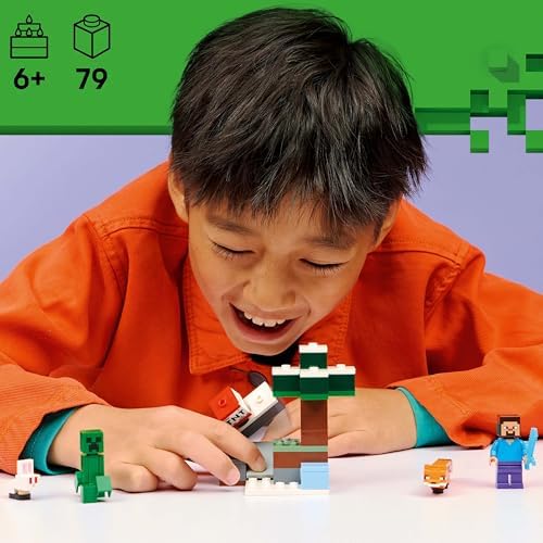 LEGO Minecraft 21583 Steve's Taiga Adventure