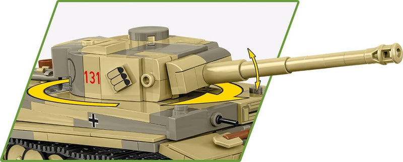 Cobi 2734 World War II Panzer VI Tiger 1 I NO 131