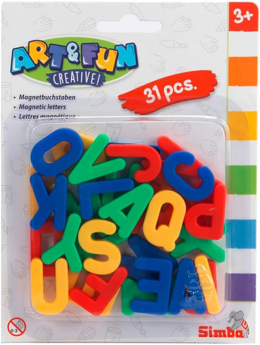 Simba Art & Fun Magnetic Capital Letters Set