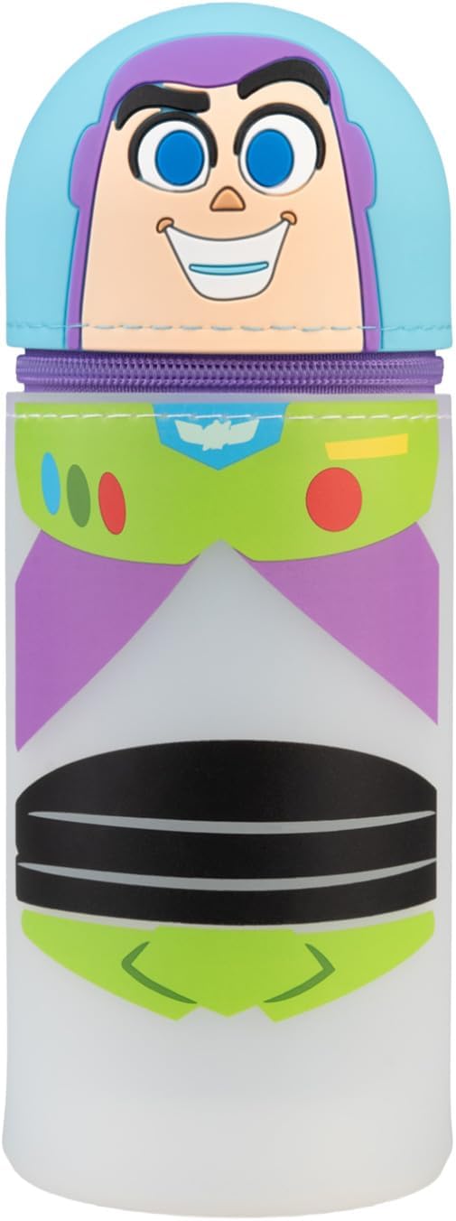 Grupo Erik School Pencil Case - Disney Pixar Toy Story Buzz Lightyear | Expandable Pencil Cases, Back to School Supplies, Office Stationery Supplies | Toy Story Gifts