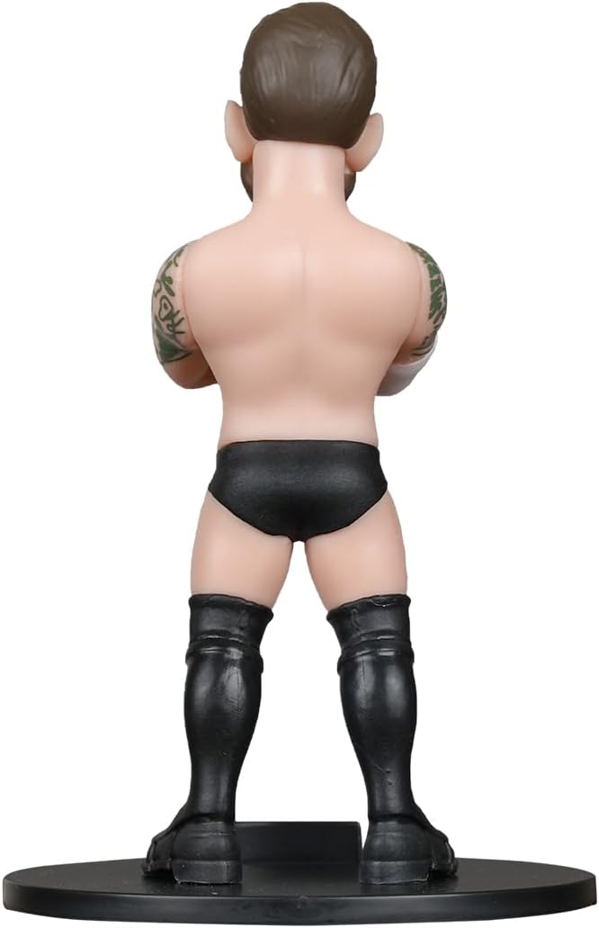 CM Punk WWE MINIX Sports Figure, rear view