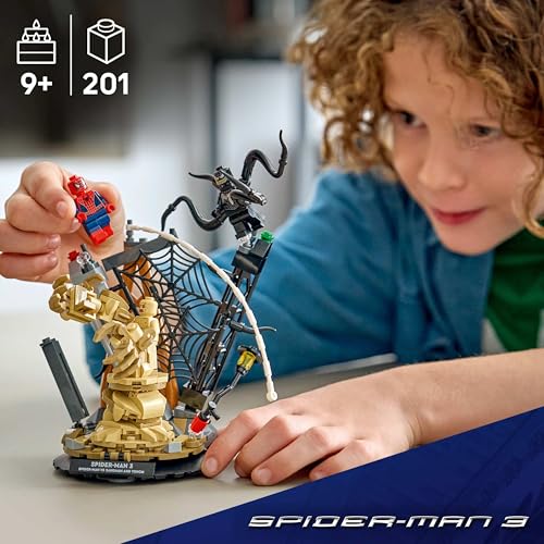 LEGO Marvel Spider-Man vs Sandman construction site build