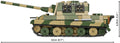 Cobi 2733 World War II Panzerjager Tiger AUSF.B 528 pcs