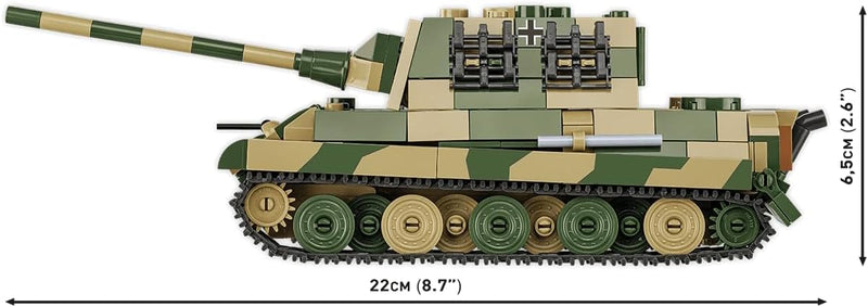 Cobi 2733 World War II Panzerjager Tiger AUSF.B 528 pcs
