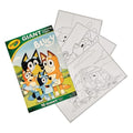 Crayola Bluey Giant Colouring Pages