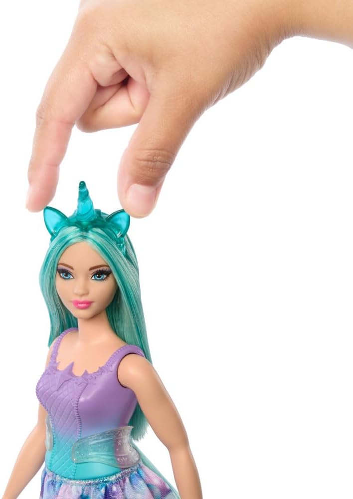 Barbie Unicorn Doll (Green Hair) - Image 2