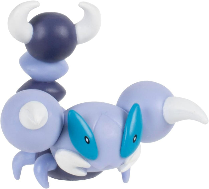 Pokemon - Aron, Sylveon & Skorupi Battle Figure Set, side angle