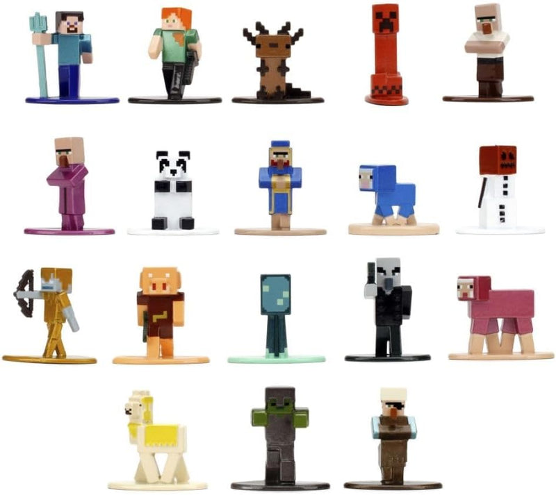 Minecraft 18pc Nano Figure Set (Wave 14)
