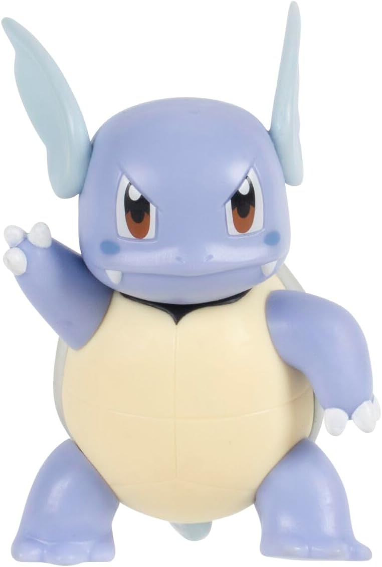 Pokemon - Pikachu, Wartortle & Flapple Battle Figure Set