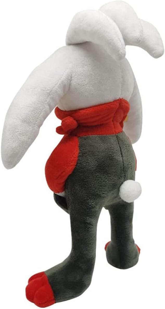 Pokemon Raboot Plush 30cm, side angle