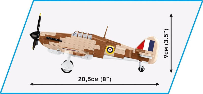Cobi 5866 World War II Hawker Hurricane Mk1 (138 Pieces)