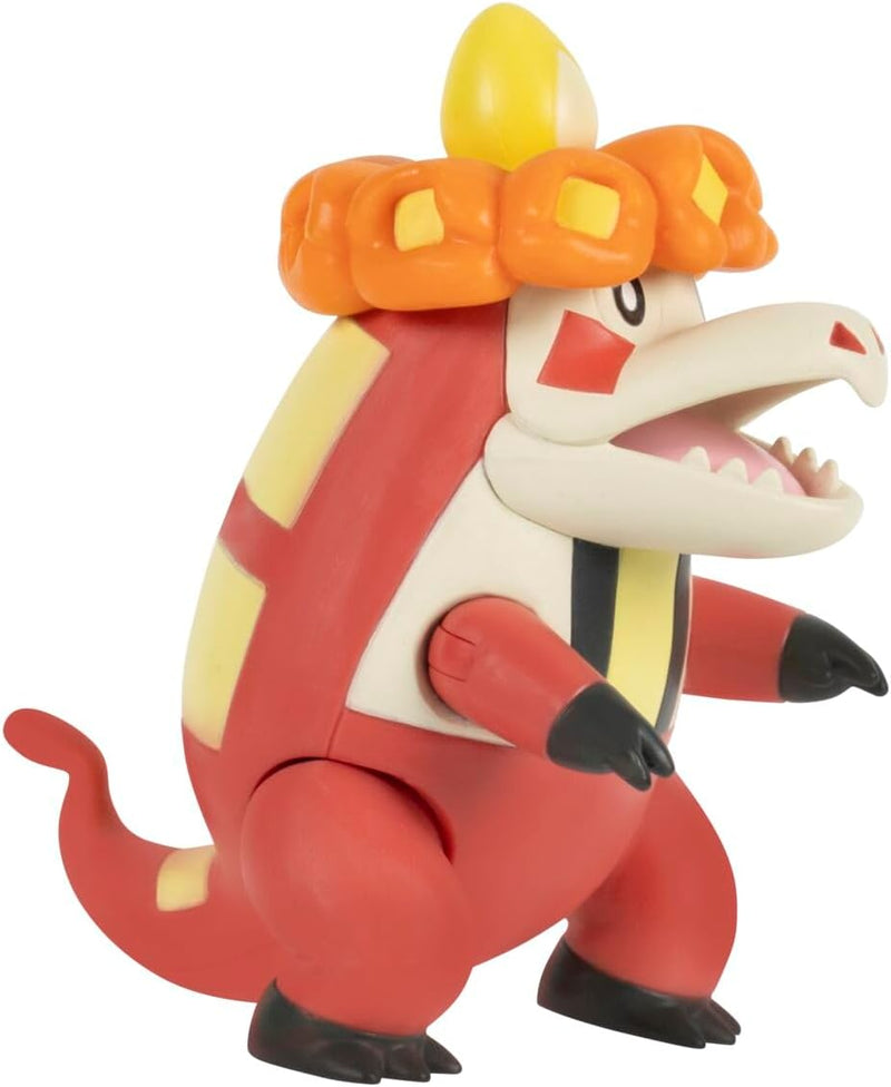 Pokemon - Clefairy, Crocalor & Nincada Battle Figure Set, side angle