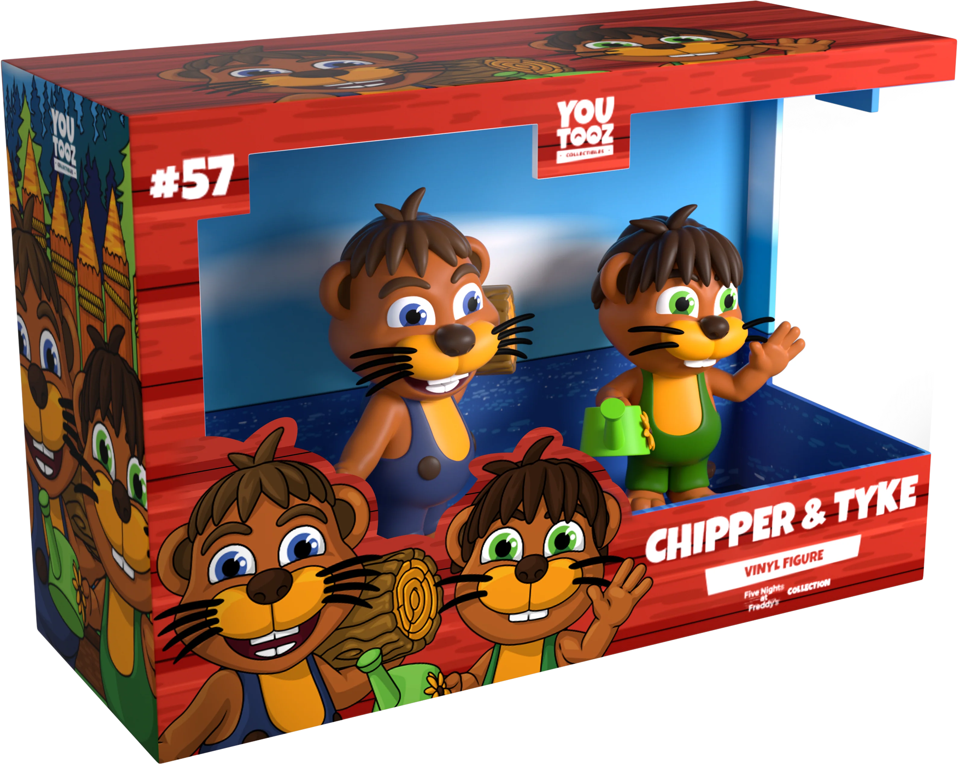 Youtooz Chipper and Sons Lumber Co Chipper & Tyke Vinyl Figures