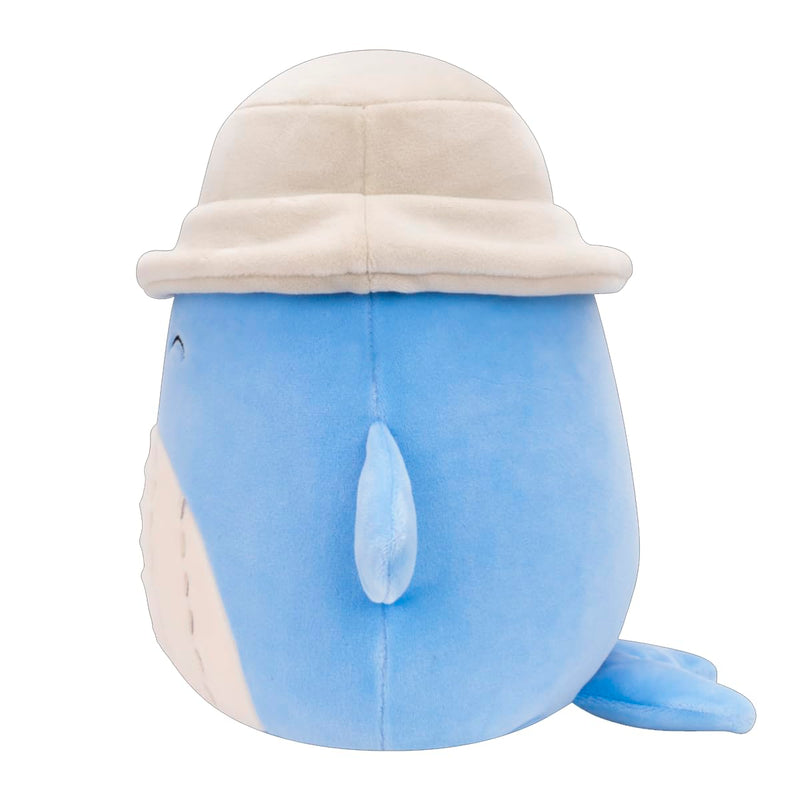 Squishmallows Samir The Whale Shark with Bucket Hat 7.5" Plu (image 5 of 8)
