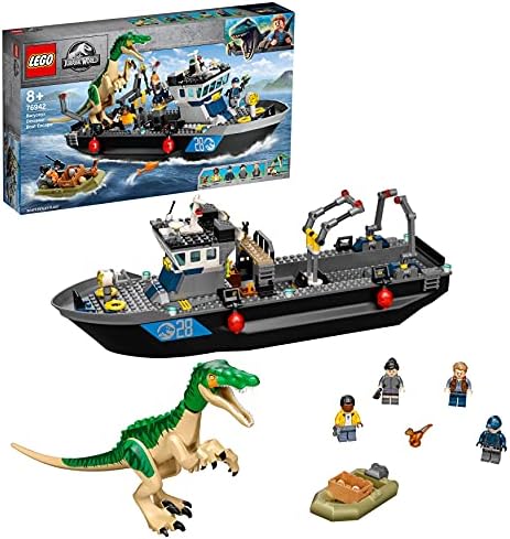 LEGO Jurassic World 76942 Baryonyx Dinosaur Boat Escape