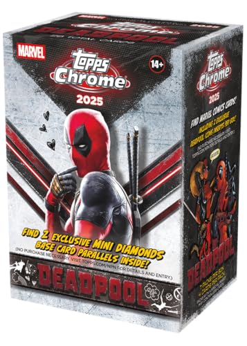 2025 Topps Chrome Deadpool Value Box